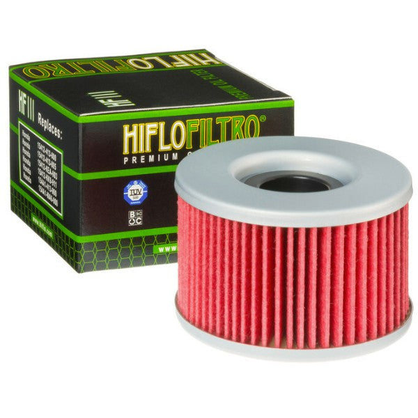 Filtro óleo Hiflofiltro HF111 para motas