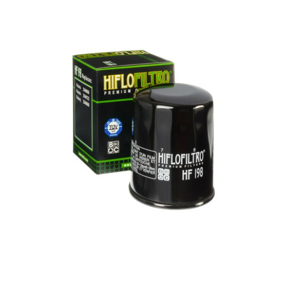 Filtro óleo Hiflofiltro HF198 para motas