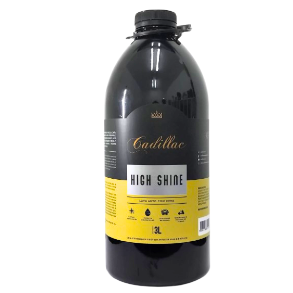 High Shine Lava Auto com Cera 3L